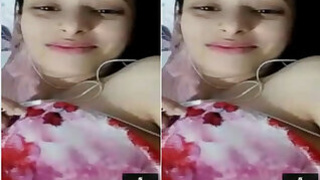 Pretty Indian Girl Shows Her Boobs Masturbating Part 6