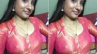 Pretty Nepalese Girl Touches Her Fingers on Pussy Recorded by a Lover