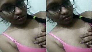 Cute Desi Girl Shows Her Pussy and Fucks Hard in the Anal with Lover Part 1
