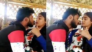 Assamese Lover Kisses and Chest Presses