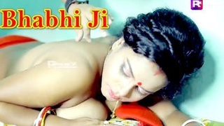 Indian mature woman in arousing scene