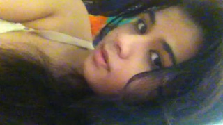 Desi girl reveals her assets on webcam