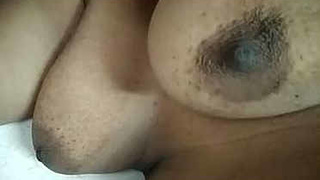 Indian spouse with white breasts