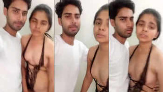 Indian Priyanka Dvivedi in half bra and panty video