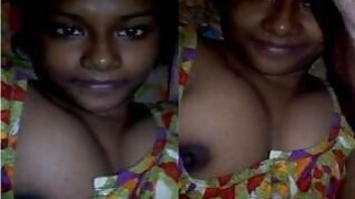 A country girl with her big tits
