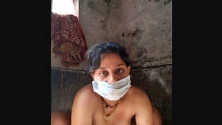 Anju bhabi performs a live sex show on camera