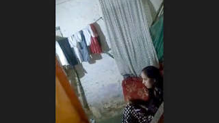 Aroused Indian wife's vagina gets vigorously penetrated by her husband