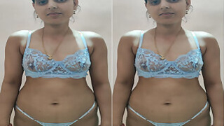 Desi Bhabhi shows her tits and masturbates Part 2